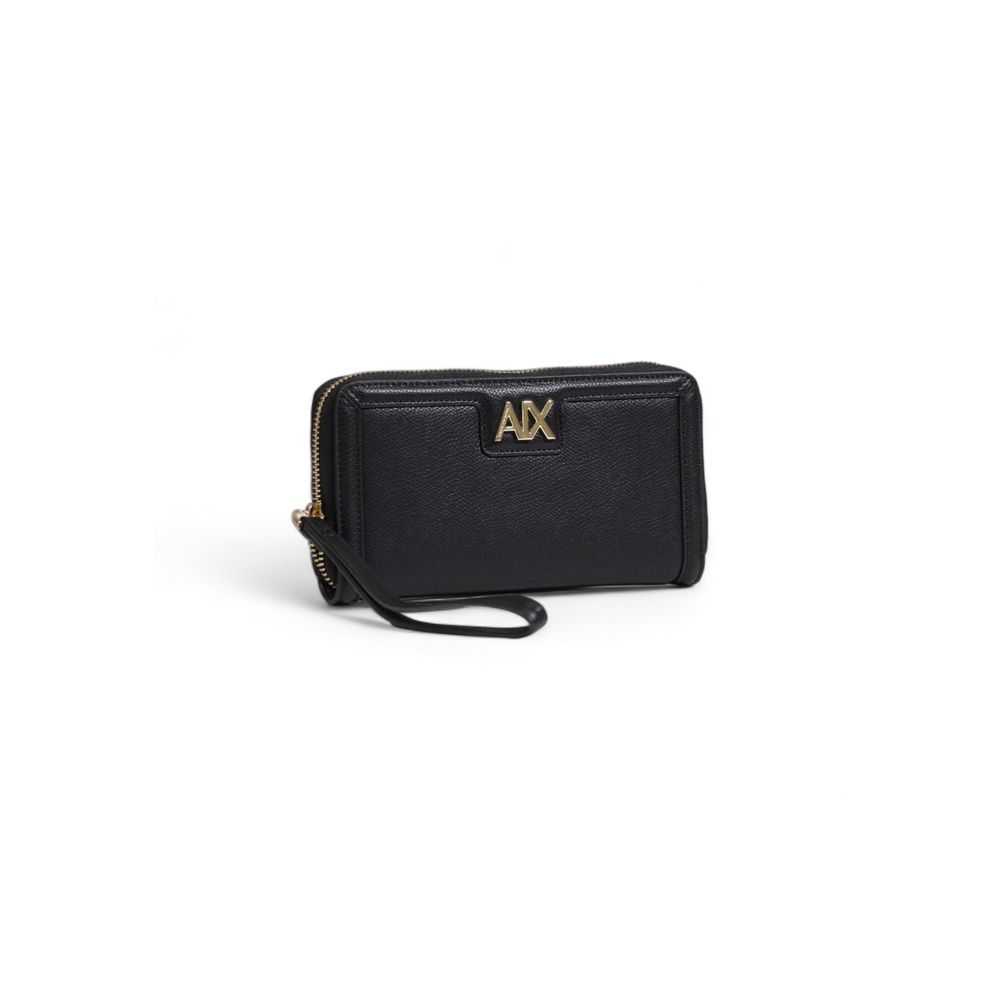 Armani Exchange Siyah Polyester Cüzdan